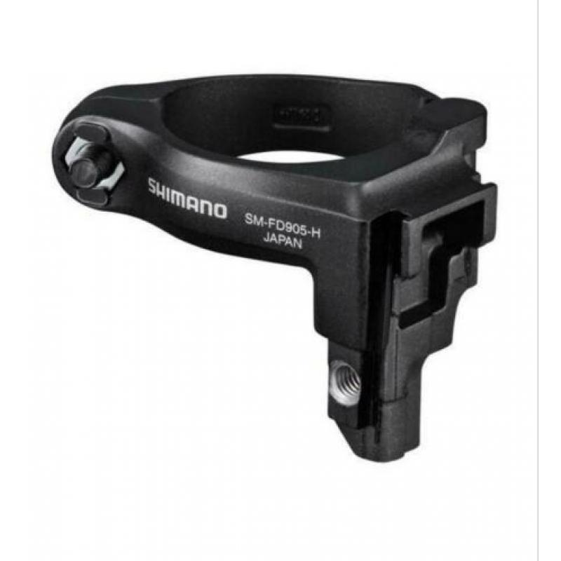 Nieuwe Shimano XT DI2 voorderailleur incl klemband highclamp