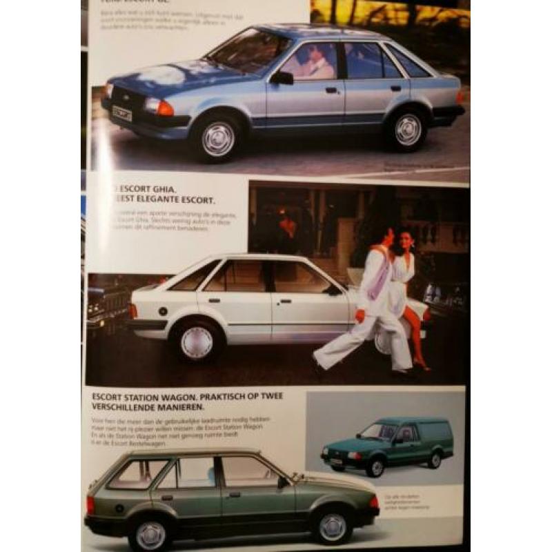 FORD Escort XR3i / Cabrio - 1985 autofolder