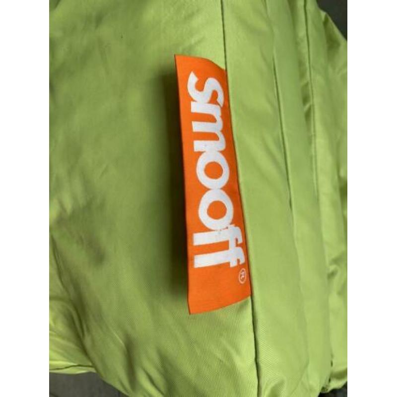 Smooff lounge kussen/matras. Groen. Inklapbaar 200 x 60 cm.