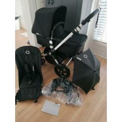 Bugaboo cameleon 3 ZWART ZO GOED ALS NIEUW