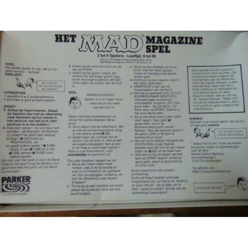 Het Mad Bordspel
