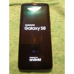 Samsung S8 zwart originele doos lader enz zgan