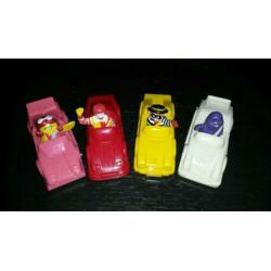 McDonald's Happy Meal speelgoed 4x Connect-a-car 1991
