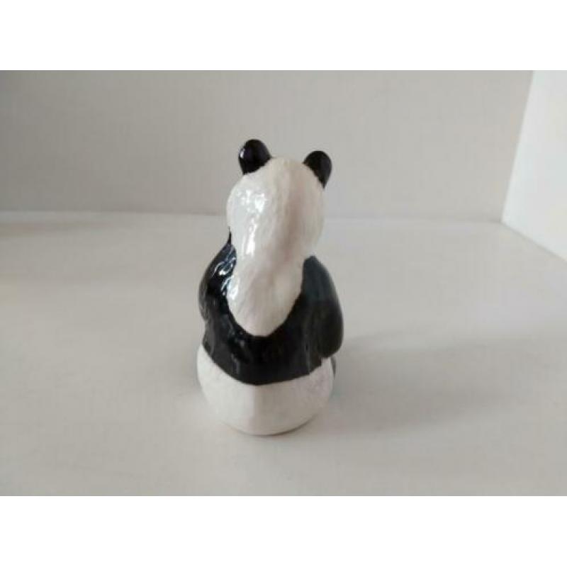 Beswick Panda Chi Chi met Bamboespruit, Zeer Zeldzaam