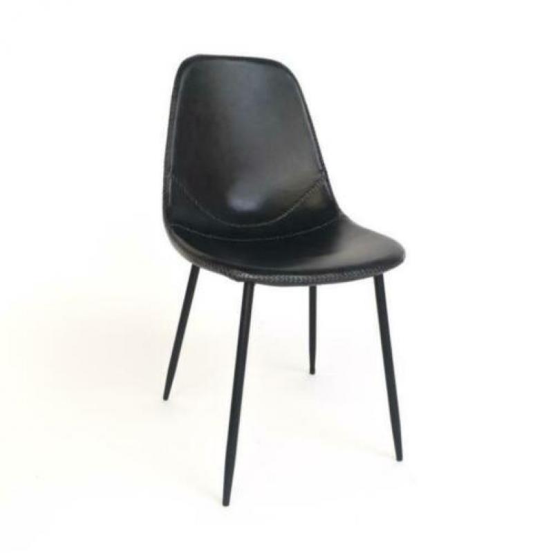 200x Vintage leren barkruk kruk horeca leer industriele 563