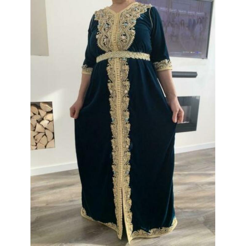 Caftan donker groen
