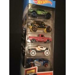 3 x set van 5 Hot Wheels