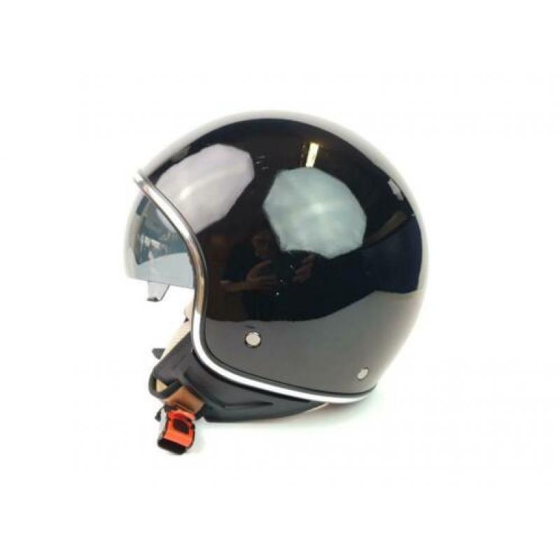 Vito Scooter Helm ECER 22-05 Zwart - In Nette Staat