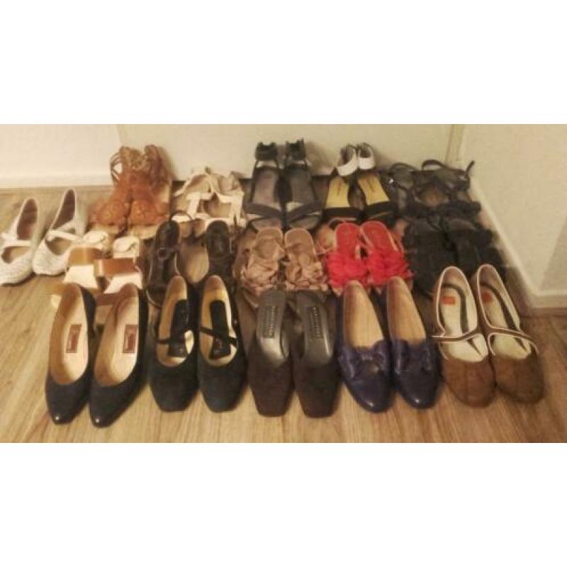 grote partij (merk) schoenen en (merk)laarzen
