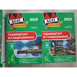 Verschillende camping boeken
