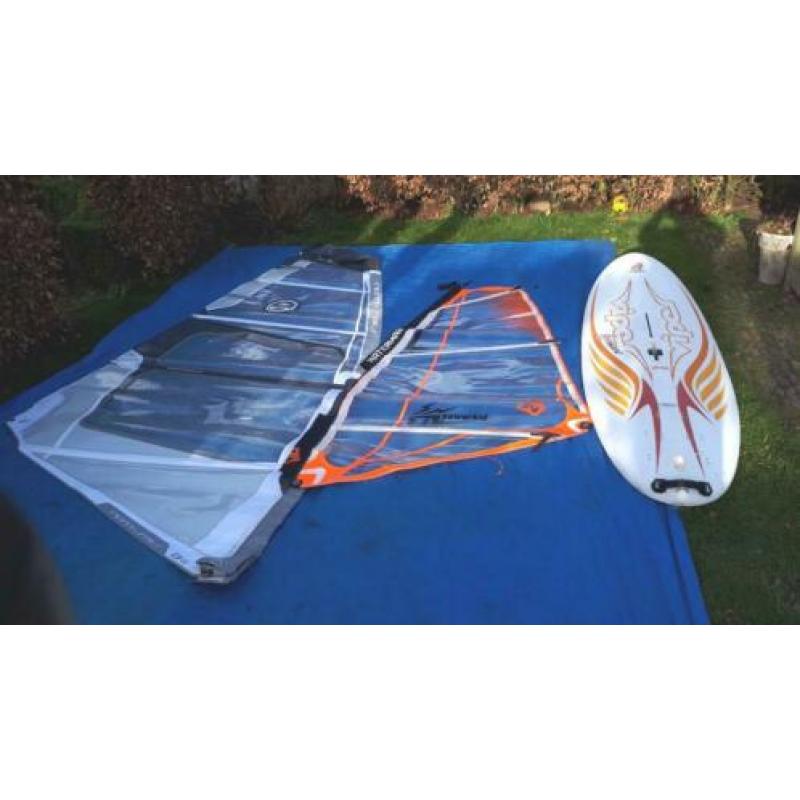 Fanatic Viper 160, met 2 complete tuigages