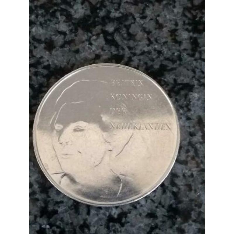 Nederland - 50 Gulden 1995 Beatrix 50 jaar Bevrijding Zilver