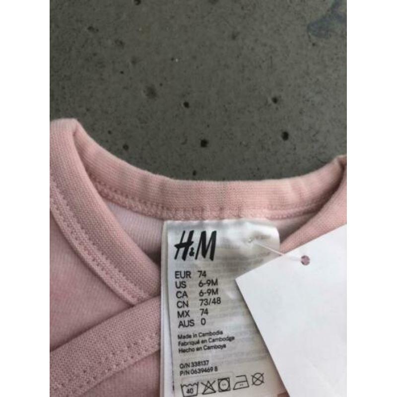 Nieuw H&M maat 74 pakje