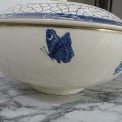 soepterrine butterfly vlinder decoratie societe ceramique