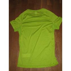 Kalenji groen jack en shirt maat 36