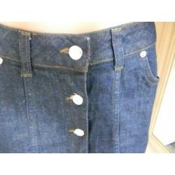 NIKKIE gave jeansrok met knoopjes MAAT 38 NIEUW