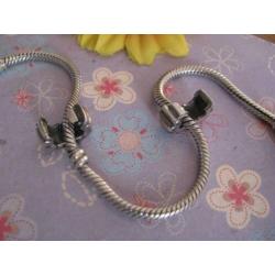 2 x Pandora stopper / clip P186 = ribbels in 1 koop