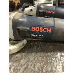 Bosch blauw flexen