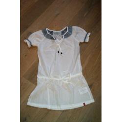 Te koop: Tuniek van Esprit, edc, maat S, wit met blauw, lang