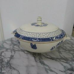 soepterrine butterfly vlinder decoratie societe ceramique