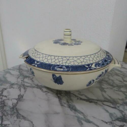 soepterrine butterfly vlinder decoratie societe ceramique