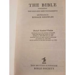 Holy Bible The Bible Revised standard version Engelse Bijbel