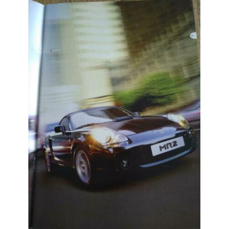 Toyota MR 2 folder uit 2003