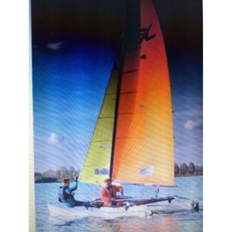 Catamaran hobie cat 16 onderdelen.