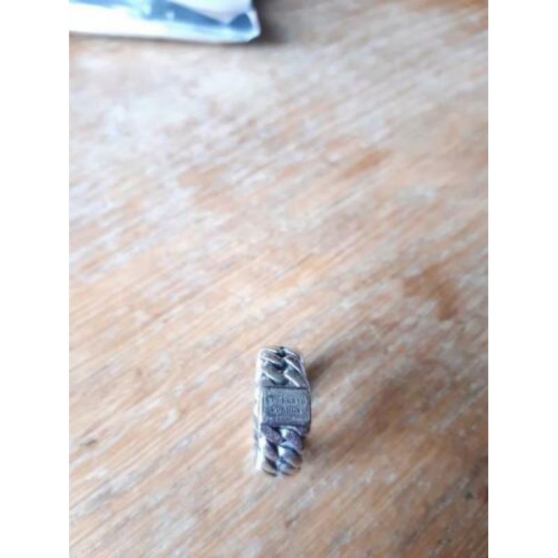 Buddha to buddha ring maat 18 chain 925 zilver