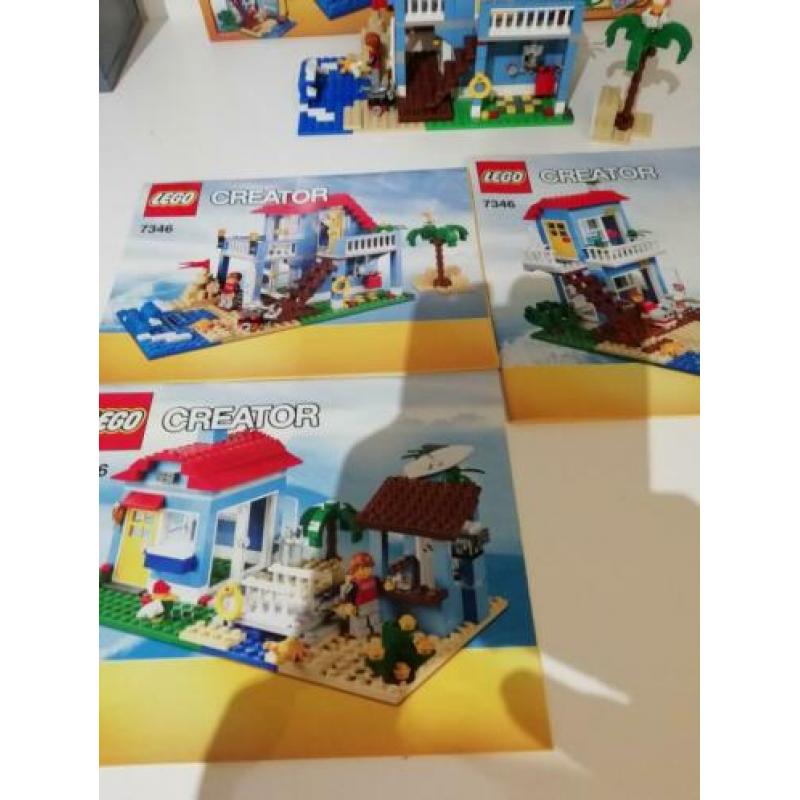 Lego creator huis 7346 met doos en boekjes