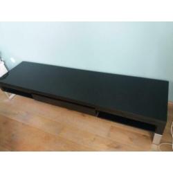 Zwart hoogglans tv-meubel