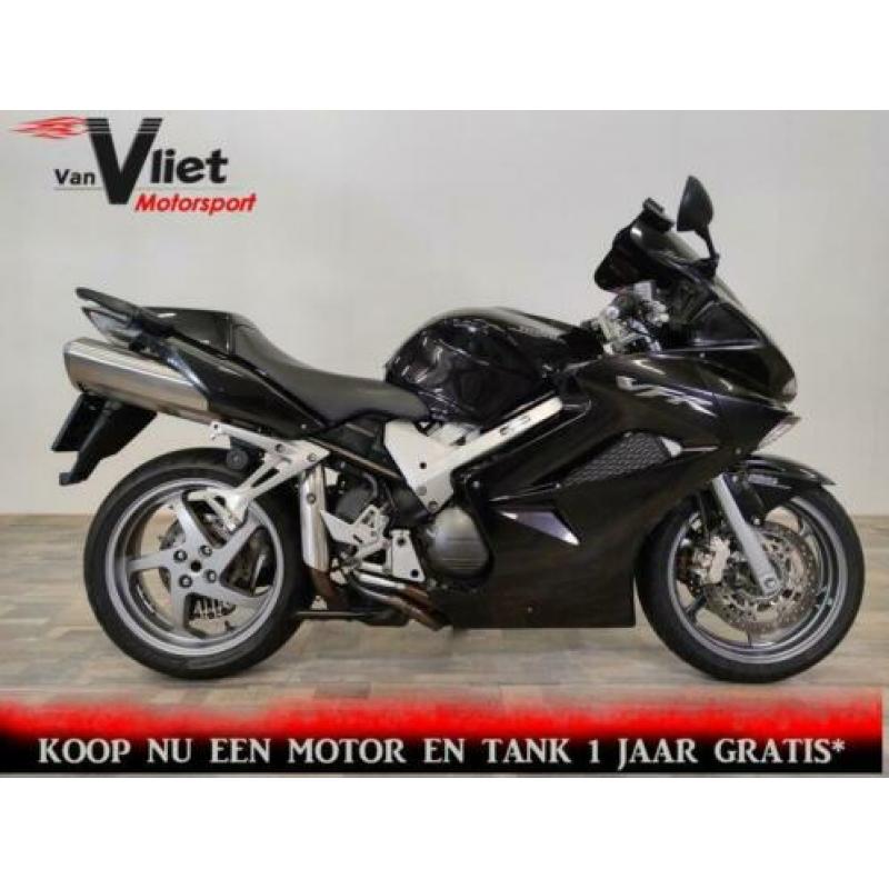 Prachtige Honda VFR 800 ABS zwart, zie foto's.! ( bj 2007)