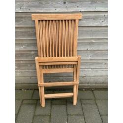 Tuinstoel Teak