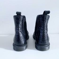 Dr. Martens Flora croco zwart