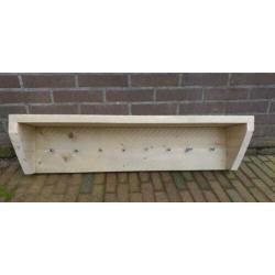 Kapstok van steigerhout
