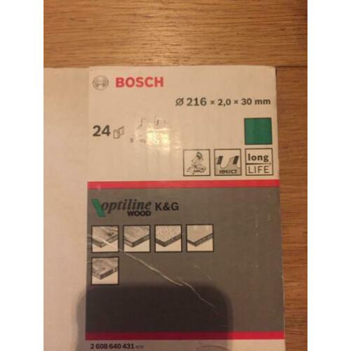 Bosch zaagblad 216x2,0x30mm