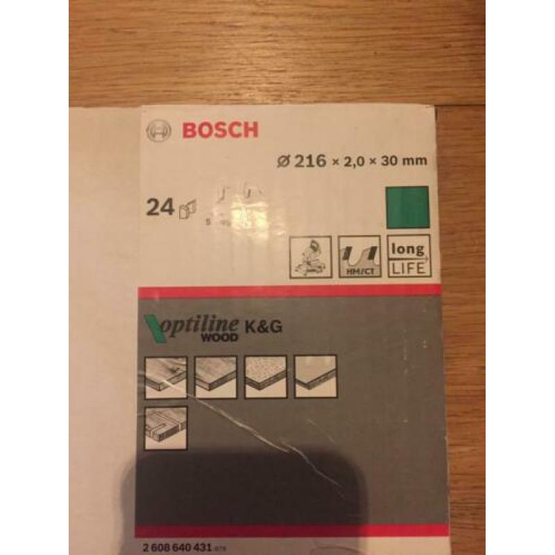 Bosch zaagblad 216x2,0x30mm