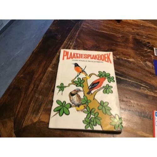 Plakboek bolletje vogels en oldtimers
