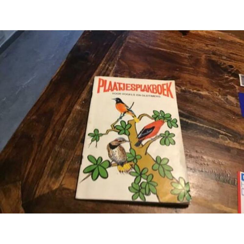Plakboek bolletje vogels en oldtimers