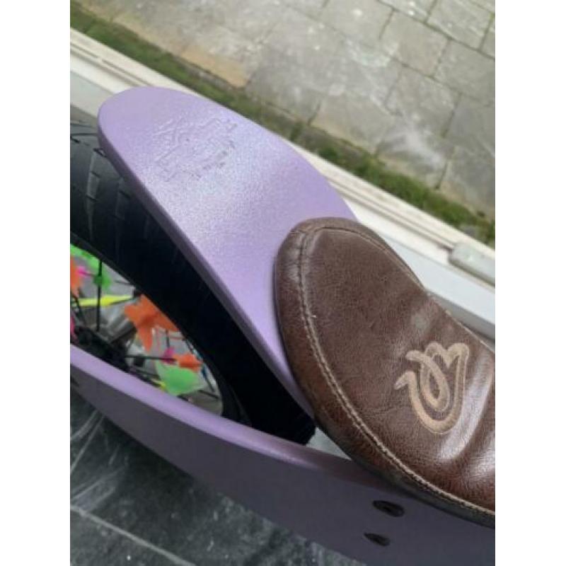 Early rider loopfiets Lila gespoten met mandje