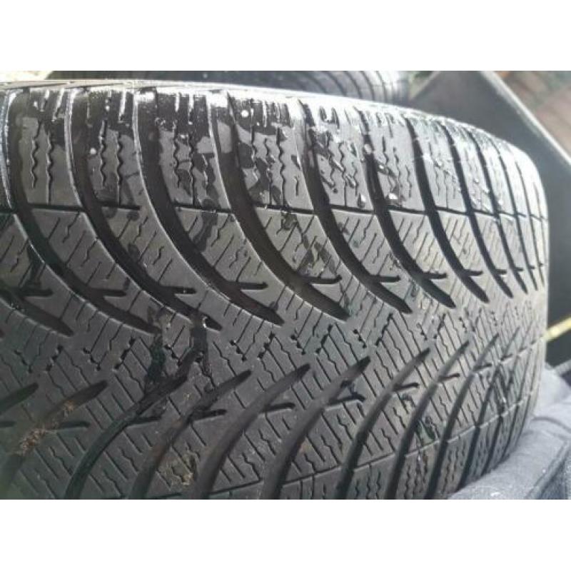 Mercedes LM aluminium velgen met Michelin Alpin winterbanden