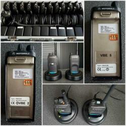 Portofoons Motorola set (12 stuks) met accessoires