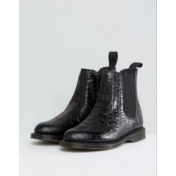 Dr. Martens Flora croco zwart