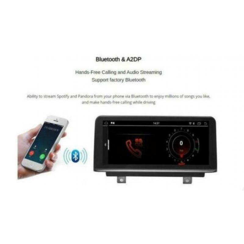 BMW 3serie F30 4serie F31 navigatie android 9.0 wifi dab+ 4G