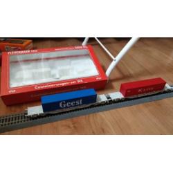 Fleischmann NS containerwagen set 5808