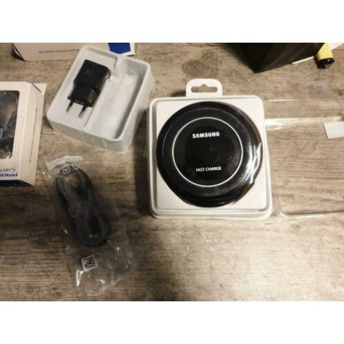 Samsung Draadloze Snelle Oplader + Fast Charge Adapter & USB