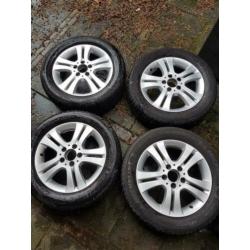 Mercedes LM aluminium velgen met Michelin Alpin winterbanden
