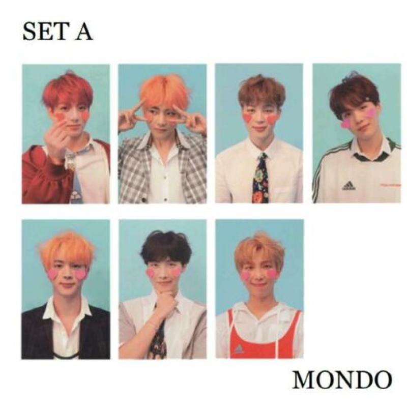 BTS Photocards set 7 kaarten love yourself answer KPOP suga