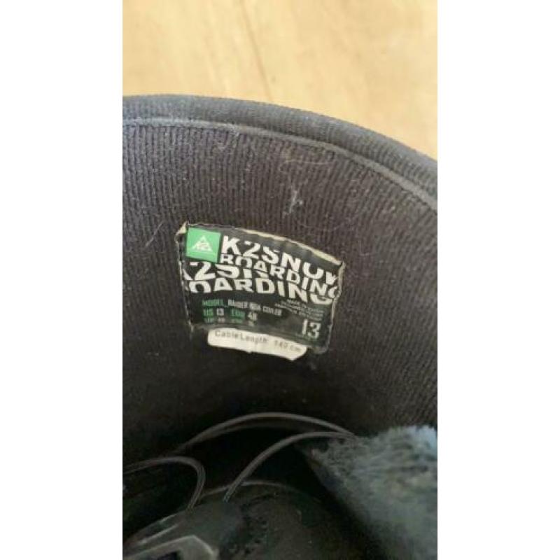 Toffe K2 snowboardschoen zgan