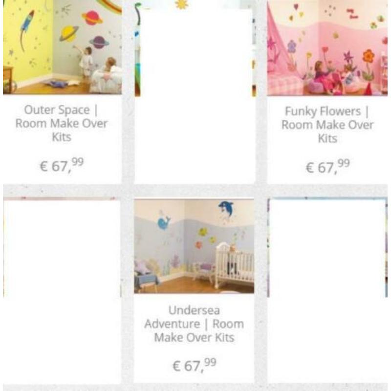 "Undersea Adventure" Onder zee wereld 96 Giant muurstickers
